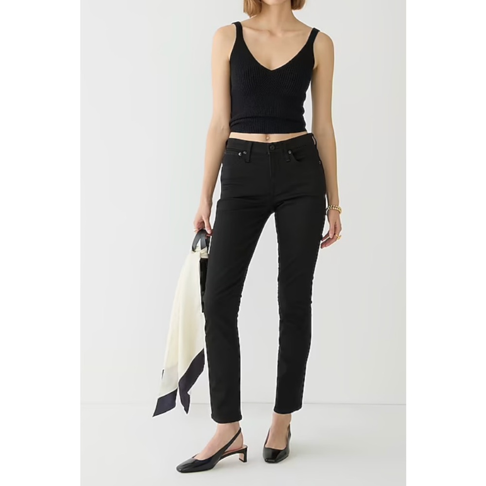 Classic Black J Crew Straight Leg Pant size 29